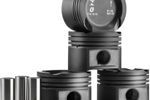 Linha de pistões para motor TAKAO Foto: Divulgação